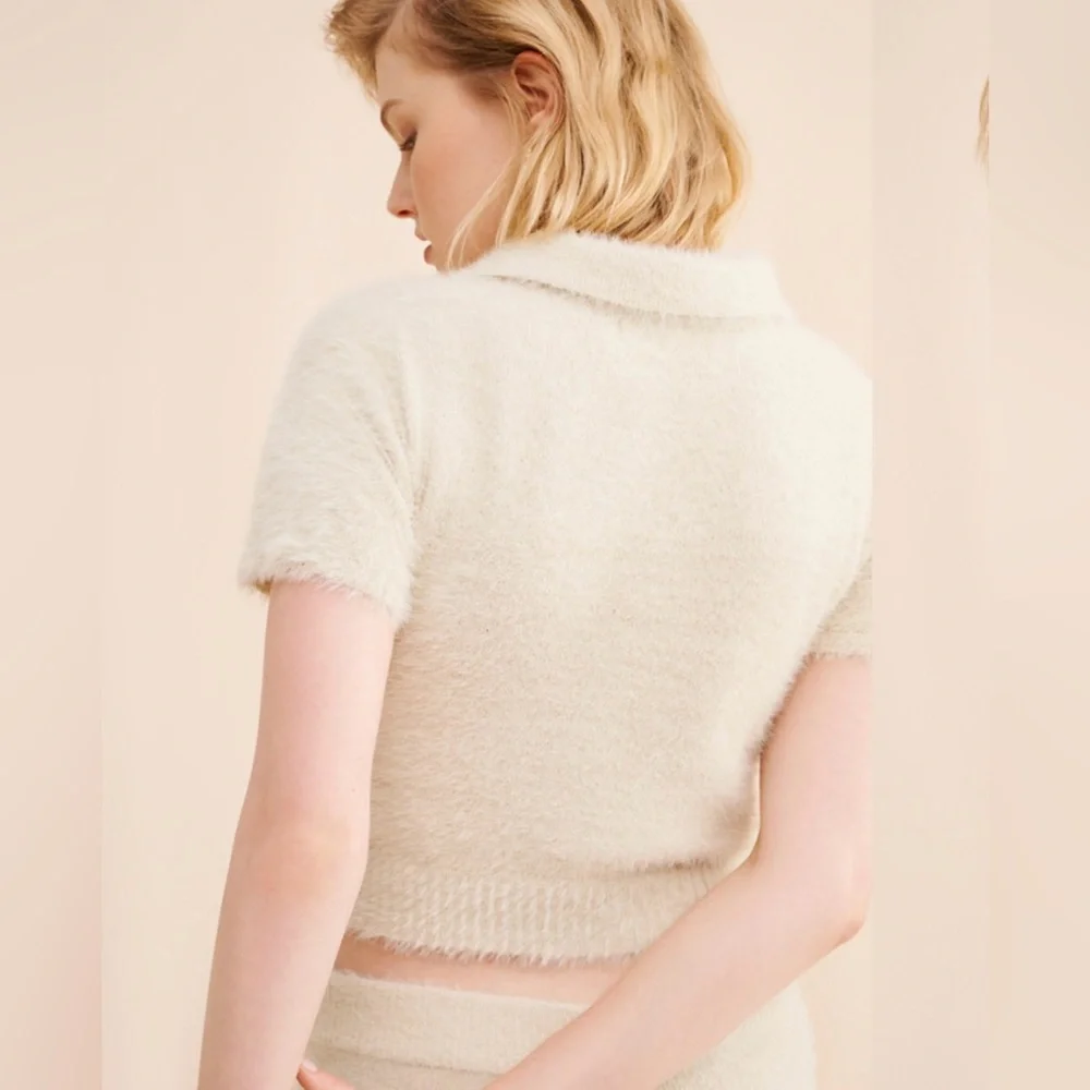 Alohas Maude Tricot Eyelash Sweater - Picture 2 of 5